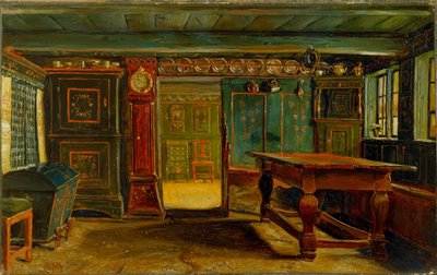 Farmhouse Room near Store Heddinge by Christen Dalsgaard